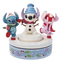 Disney Traditions - Stitch and Angel Rotating